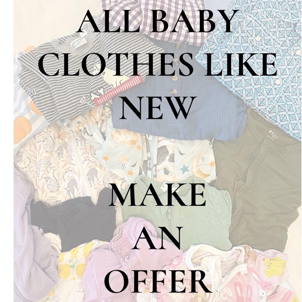 Assorted Baby Clothes Bundle